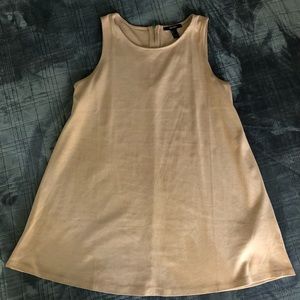 Suede dress